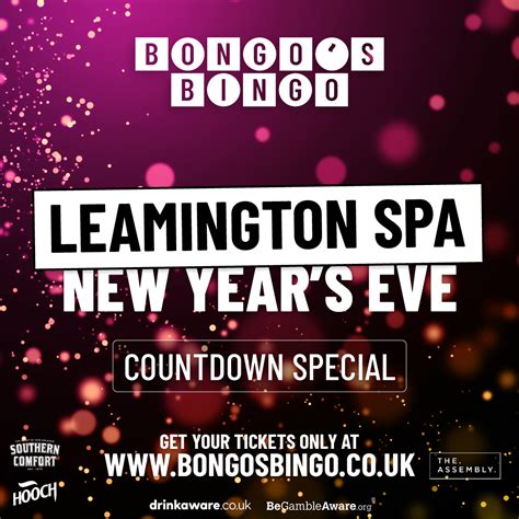 bongos bingo leamington LEICESTER XL: TICKETS NOW ON SALE Tickets for our massive 80s themed shows at Morningside Arena Leicester are NOW LIVE! Two nights